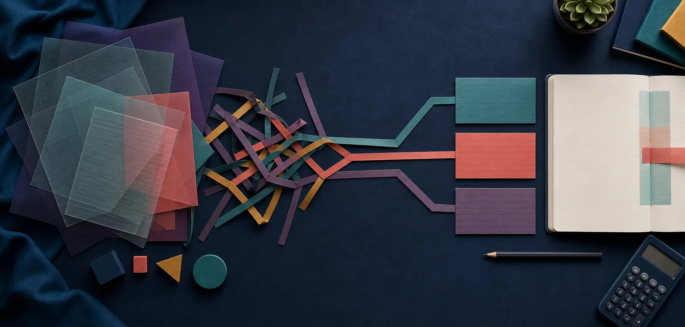 Tangled study pathways becoming organised for secondary learners
